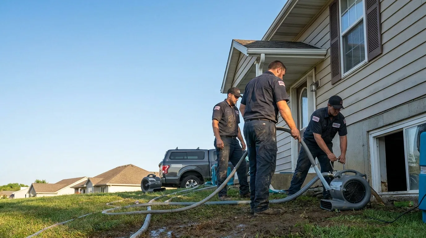 Water Removal in Higgins, TX near me